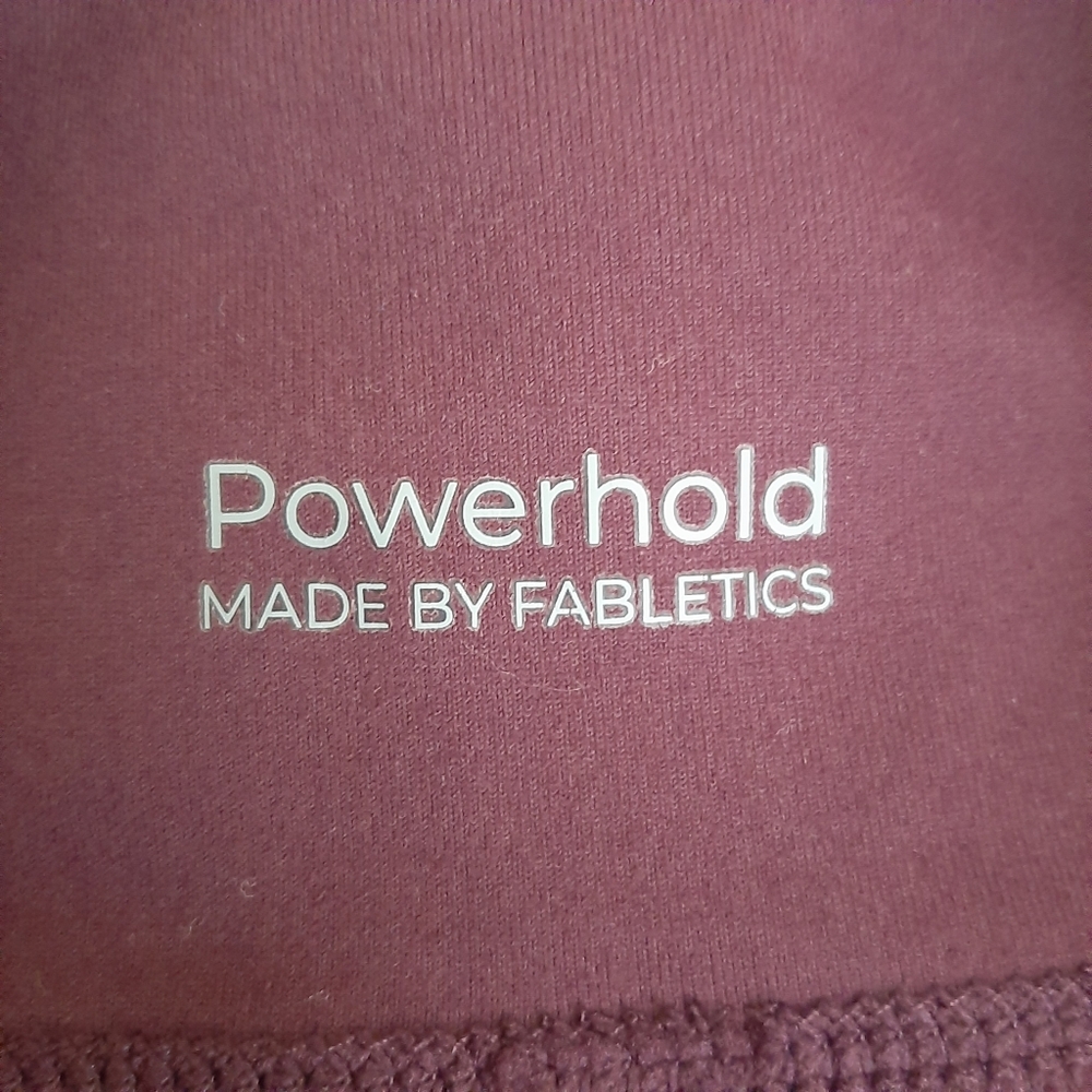 Fabletics Dynamic High-Waisted Lattice *Maroon* - image 6